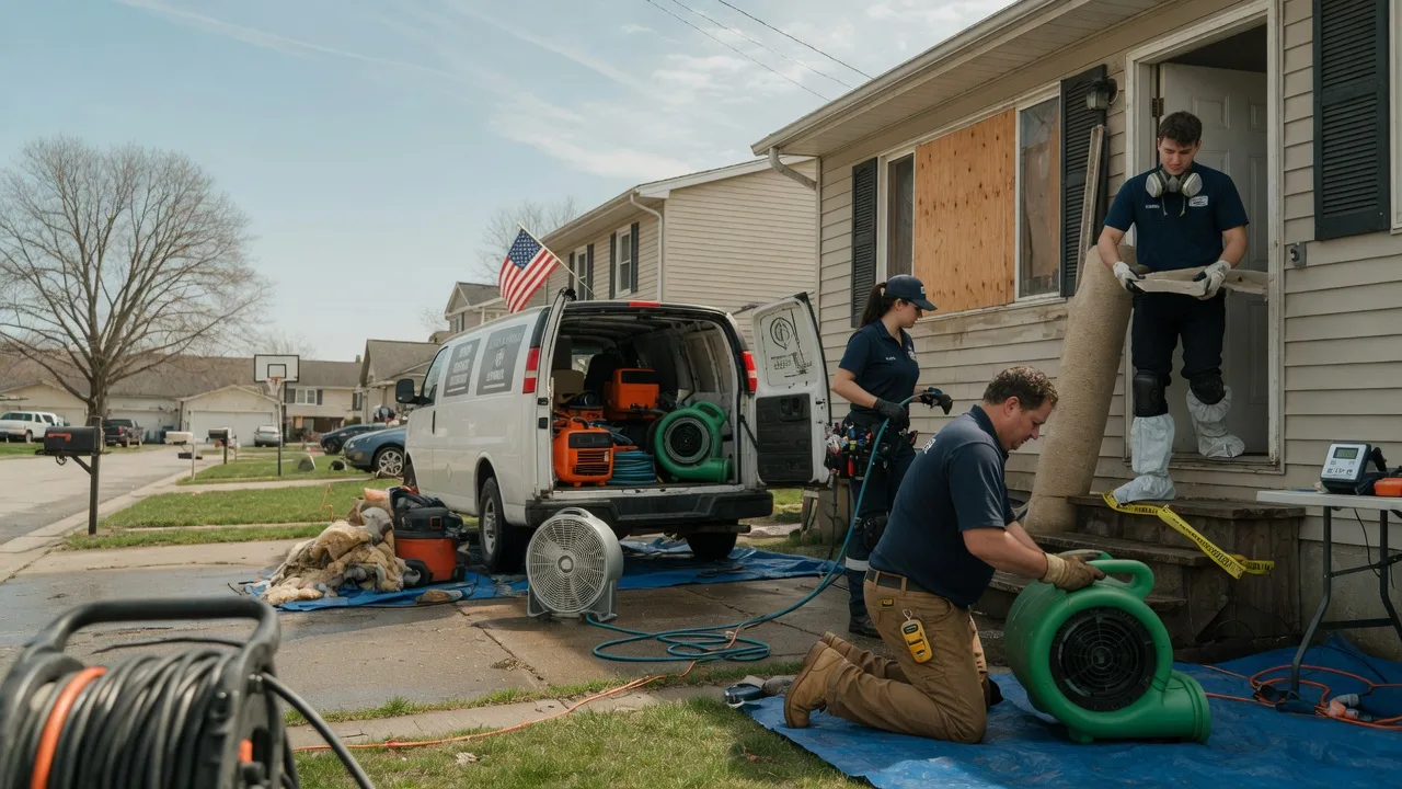 Water Damage Restoration in Allport, PA near me
